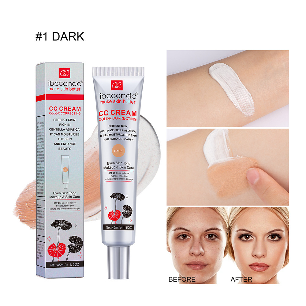 Moisturizing Correcting CC Cream Waterproof Anti-sweat Makeup Before Concealer Lasting Women Makeup Protect Skin Erborian Make - Image 8